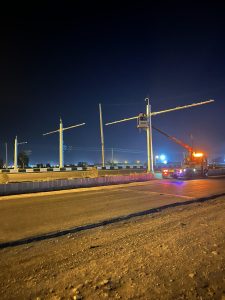 تینولایت فونداسیون پیش ساخته برای پایه های ترافیکی ، دکل دوربین،برج های نوری و پایه پرچم