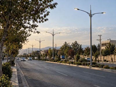 تینولایت فونداسیون پیش ساخته برای پایه های روشنایی 10،11،12 متری