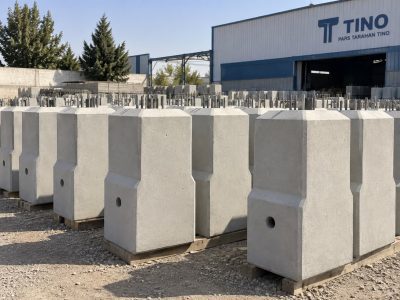 تینولایت فونداسیون پیش ساخته برای پایه های روشنایی 10،11،12 متری