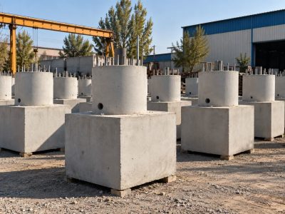 تینولایت فونداسیون پیش ساخته برای پایه های ترافیکی ، دکل دوربین،برج های نوری و پایه پرچم