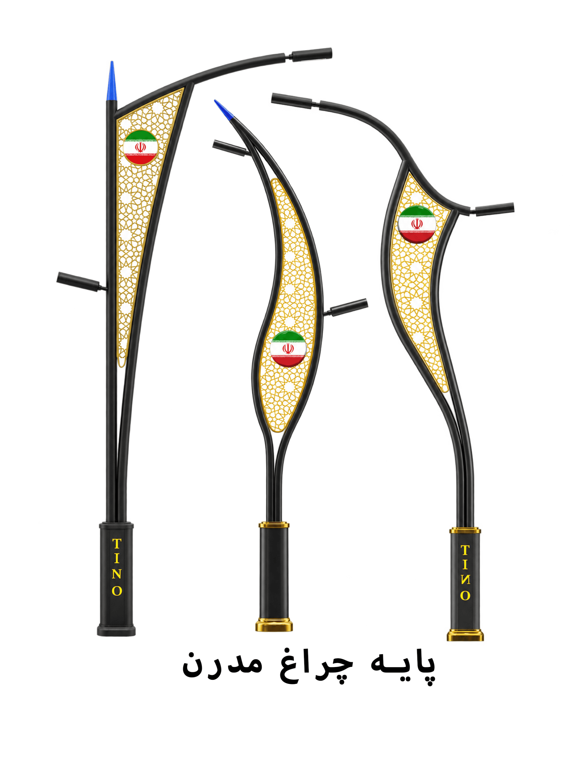 تینولایت تینولایت پایه چراغ خیابانی پایه روشنایی برج پرچم