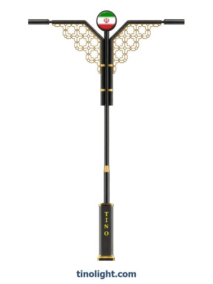 پایه چراغ مدرن 11 پایه چراغ مدرن مدل TM-11 - تینولایت